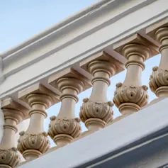 Facades of buildings<br>
