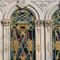 Facades of buildings<br>