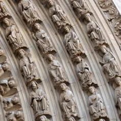 Facades of buildings<br>