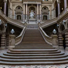 Marble stairs<br>