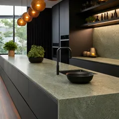 Cucina in marmo Coast Green