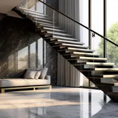 Marble stairs<br>