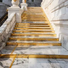 Marble stairs<br>