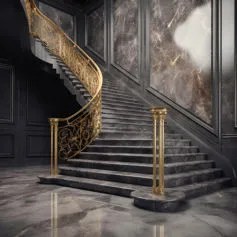 Marble stairs<br>
