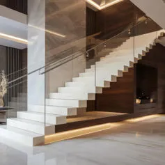 Marble stairs<br>