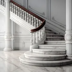 Marble stairs<br>