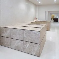 Bancone in marmo Emperador Light
