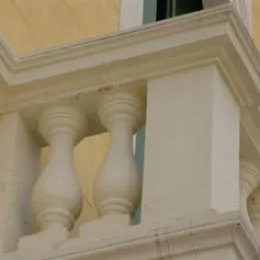 Marble balustrades<br>