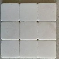 White Lasa 10x10x1 cm Antique