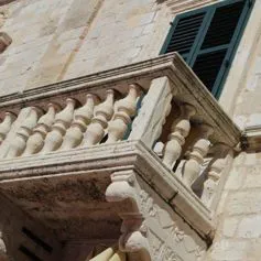 Balaustra di marmo