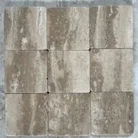Tumbled Striato Travertine