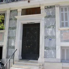 Facades of buildings<br>