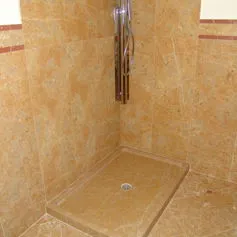 Royal yellow marble bathroom