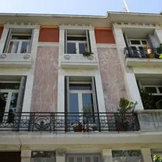 Facades of buildings<br>