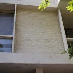 Facades of buildings<br>