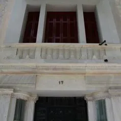Facades of buildings<br>
