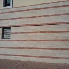 Facades of buildings<br>