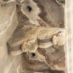 Balconies with marble modillions<br>