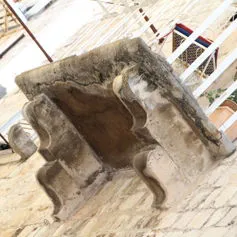 Balconies with marble modillions<br>
