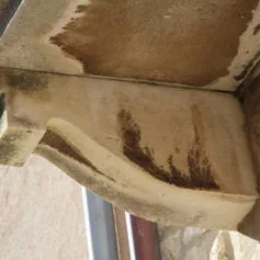 Balconies with marble modillions<br>