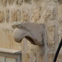Balconies with marble modillions<br>