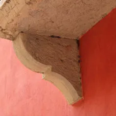 Balconies with marble modillions<br>