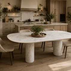 Tavolo in marmo Carrara