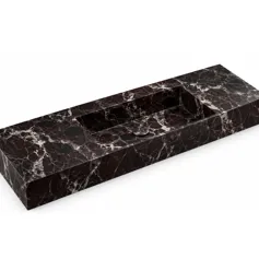 Rosso Levanto marble sink