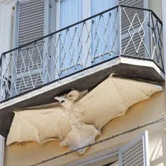 Balconies with marble modillions<br>