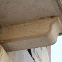 Balconies with marble modillions<br>
