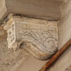 Balconies with marble modillions<br>