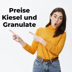 Preis hochwertige Kiesel und Granulate aus Marmor und Granit