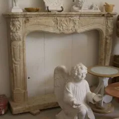 Marble Fireplaces Breccia Aurora<br>